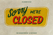 Local Groceries - Vintage Sign Duo, a Script Font by Invasi Studio (Thumbnail 9 of 10)