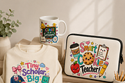 Back to school clipart bundle, an Education Illustration by HeavensStar (Thumbnail 4 of 6)