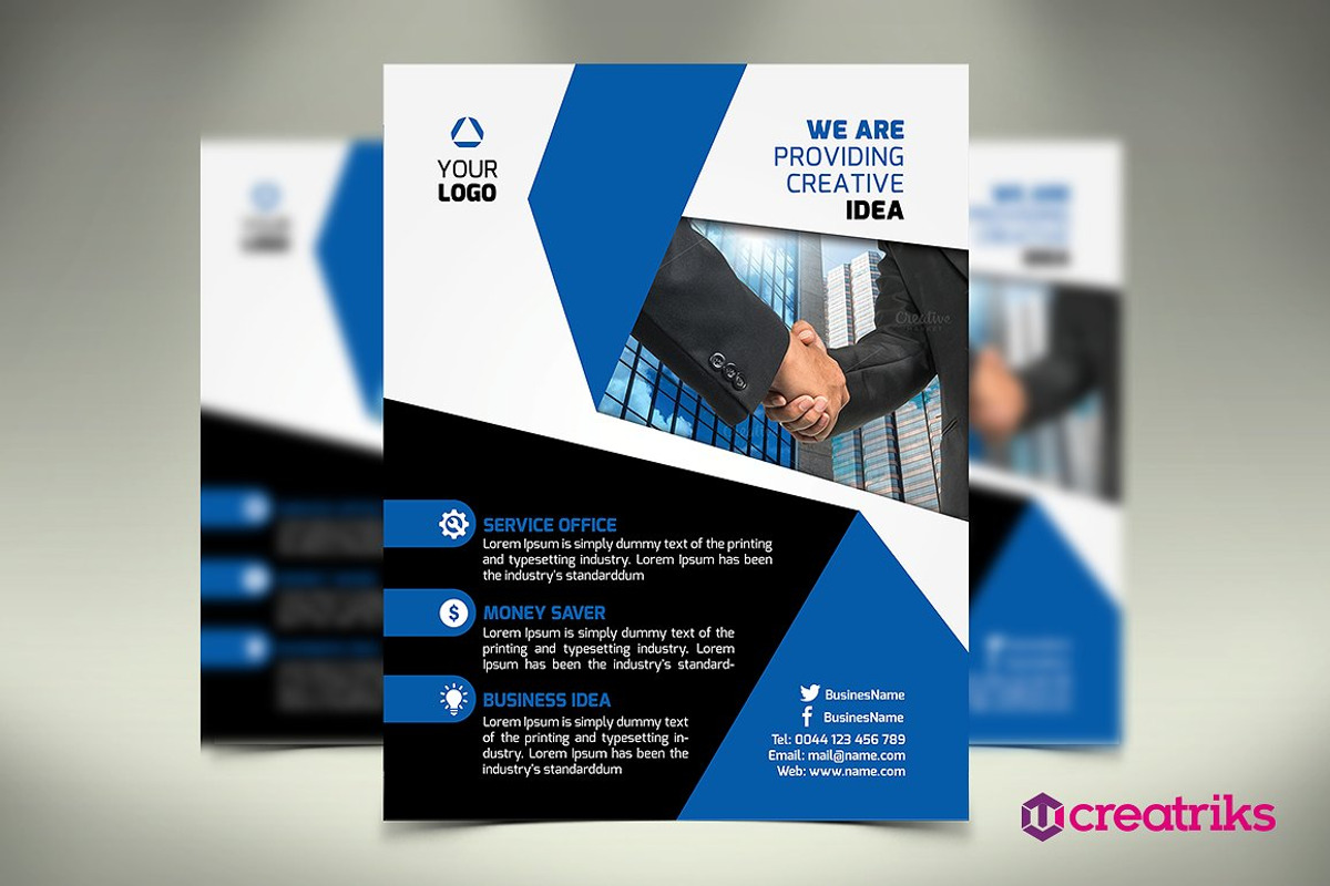 MultiPurpose Flyers - 6 Templates, a Flyer Template by Creatricks