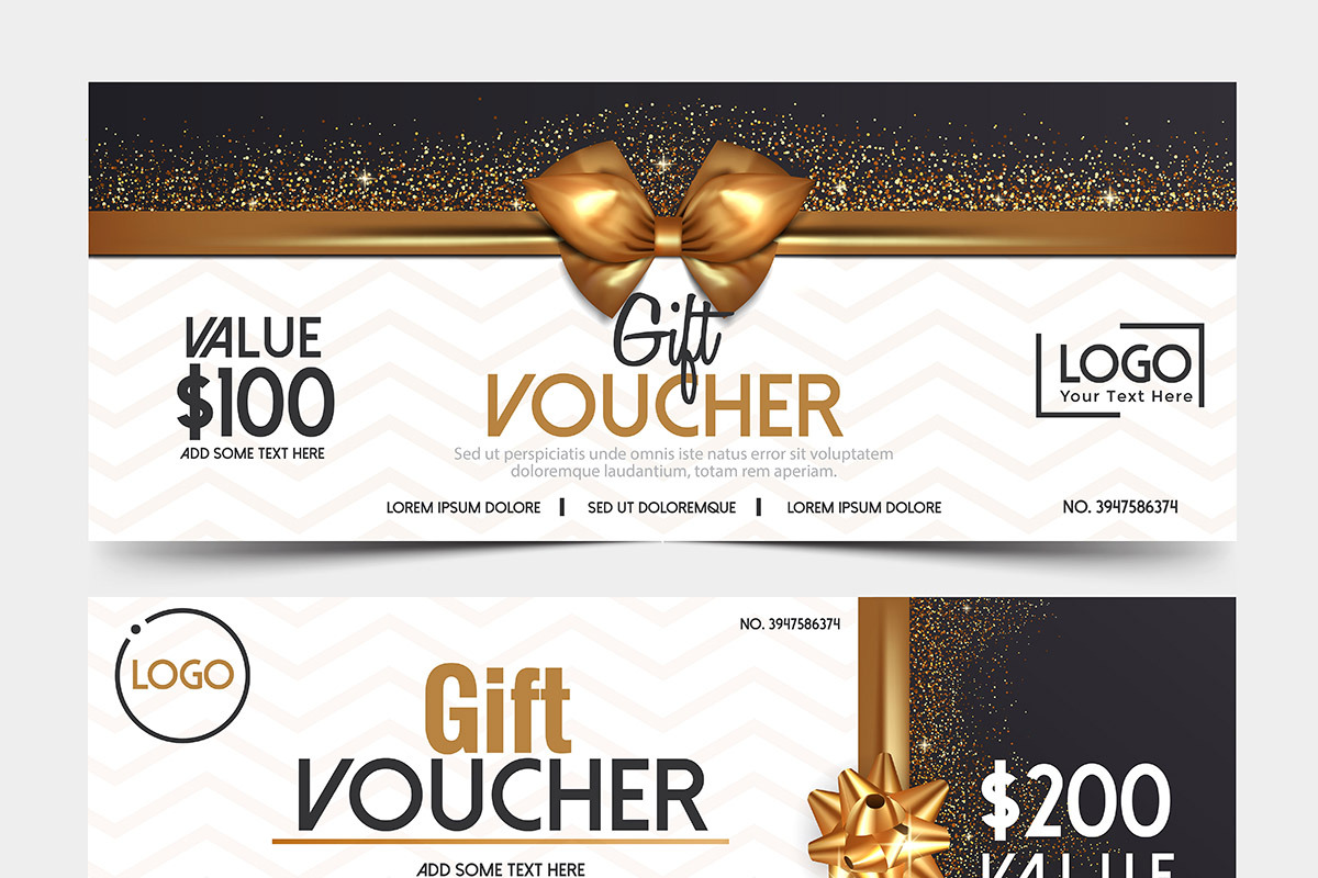 Collection of elegant gift vouchers, an Invitation Template by Creative Graphics (Photo 10 of 13)