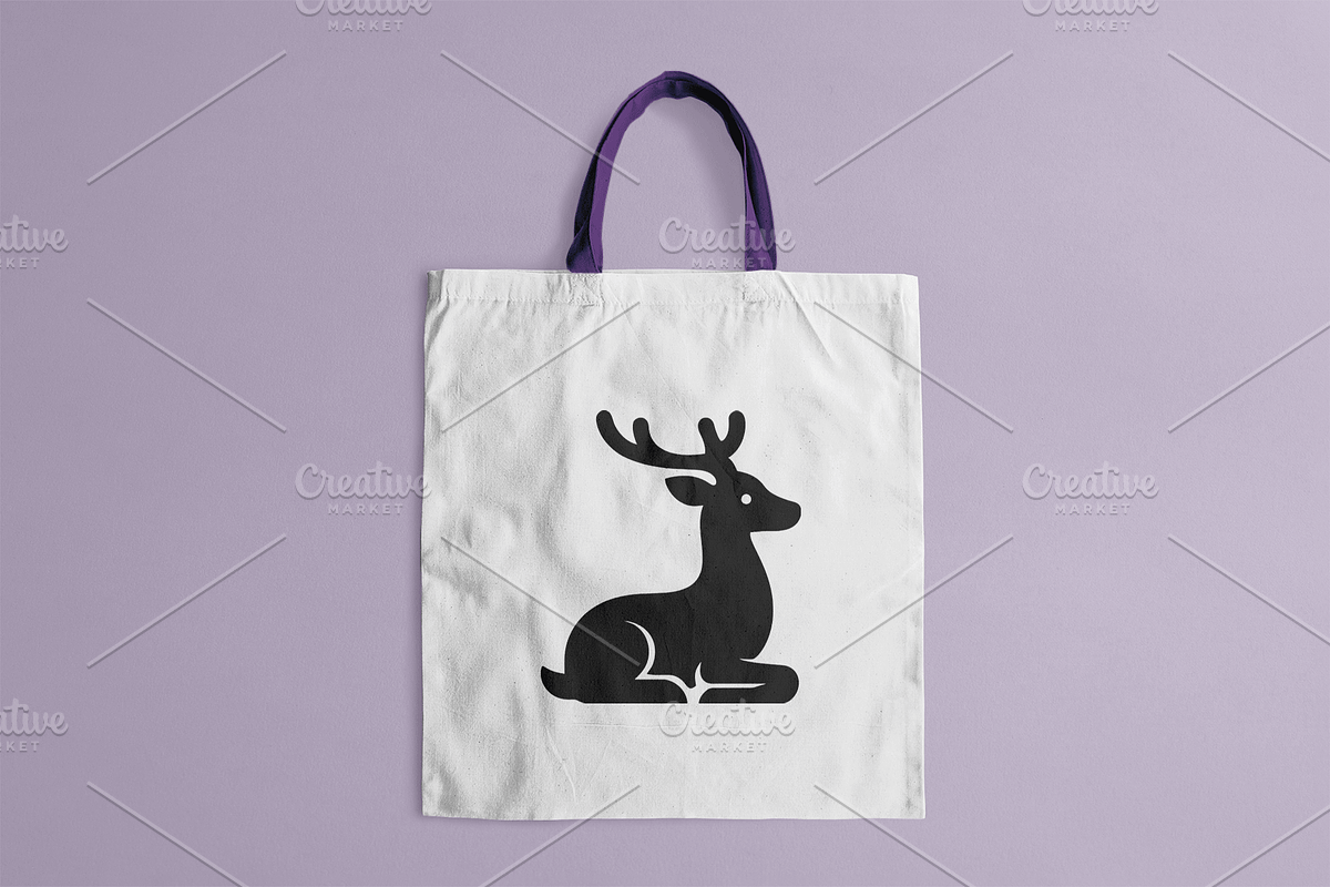 Minimalist Resting Deer Logo, a Branding & Logo Template by Vectorium Studio (Photo 2 of 2)