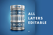 Beer Keg Mockup, a Product Mockup by Jacob Waites (Thumbnail 2 of 3)