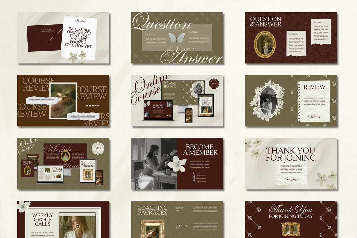 Slide Deck Masterclass Webinar, a Presentation Template by Branding Babe Co. (Photo 7 of 9)