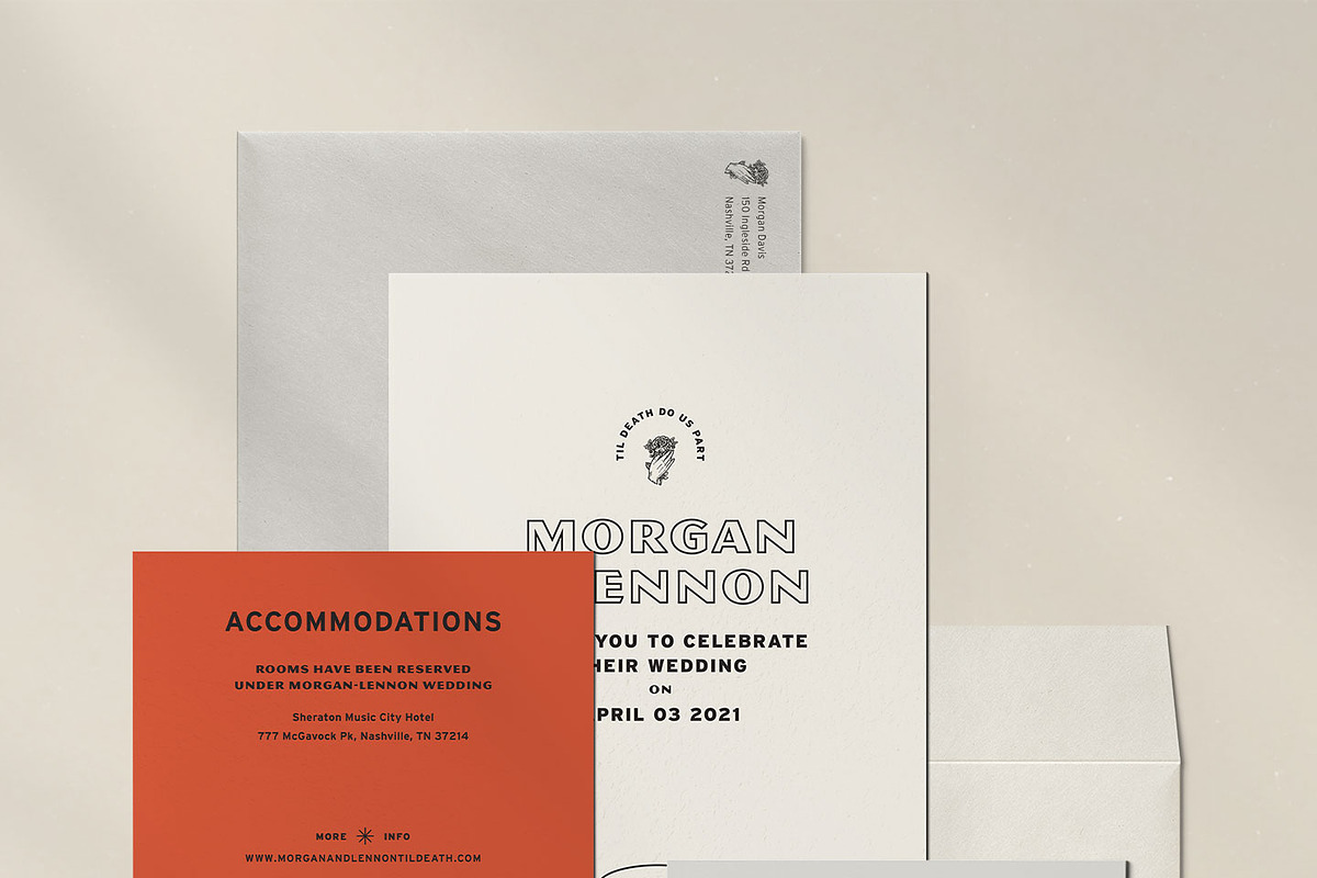 The Rebels Wedding Suite, an Invitation Template by Heart to Heart Paper Co (Photo 4 of 16)