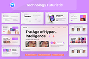Technology Futuristic Presentation, a Presentation Template by Annora Studio (Thumbnail 1 of 7)