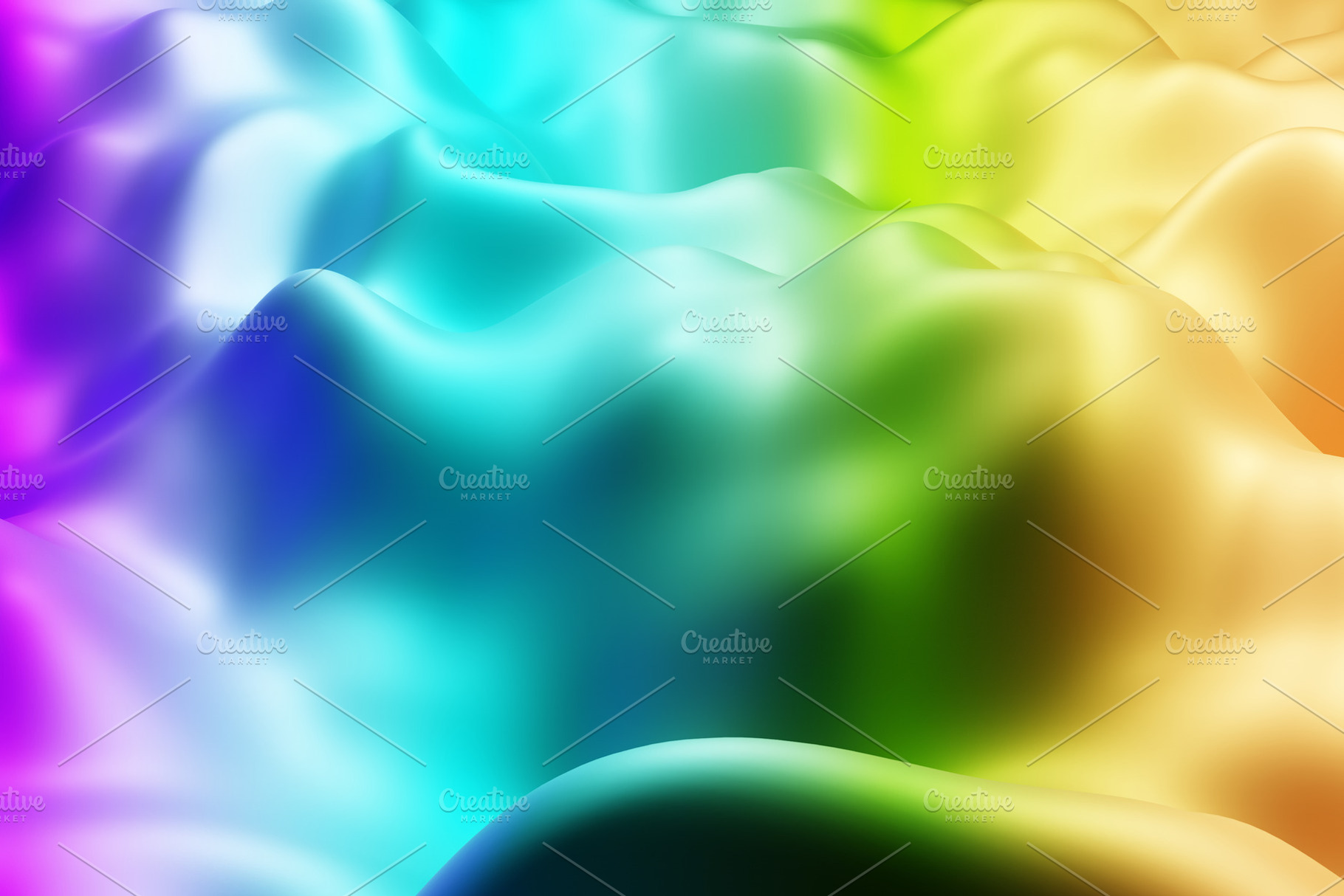 Soft abstract rainbow surface with smooth organic gradients, a Background Photo by RF Images