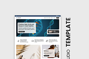 Peptide / Serum - Wix Studio Website, a Wix Template by Kitteeh (Thumbnail 2 of 13)
