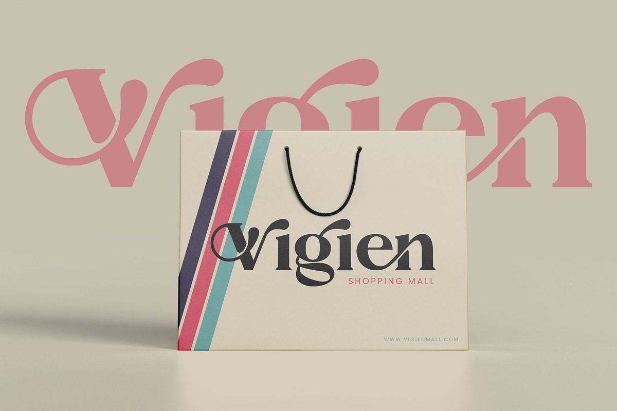 Viera Retro Serif Font, a Serif Font by Idea Studio (Photo 10 of 15)