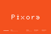 Pixora - Versatile Pixel Typeface, a Sans Serif Font by alpercakici (Thumbnail 1 of 10)