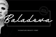 Baladewa | Signature Beauty Font