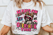 Funny Raccoon PNG, Overthinking, a Seasonal Illustration by Canvas Craft (Thumbnail 3 of 6)