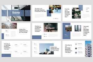 Sava - Hotel Google Slides