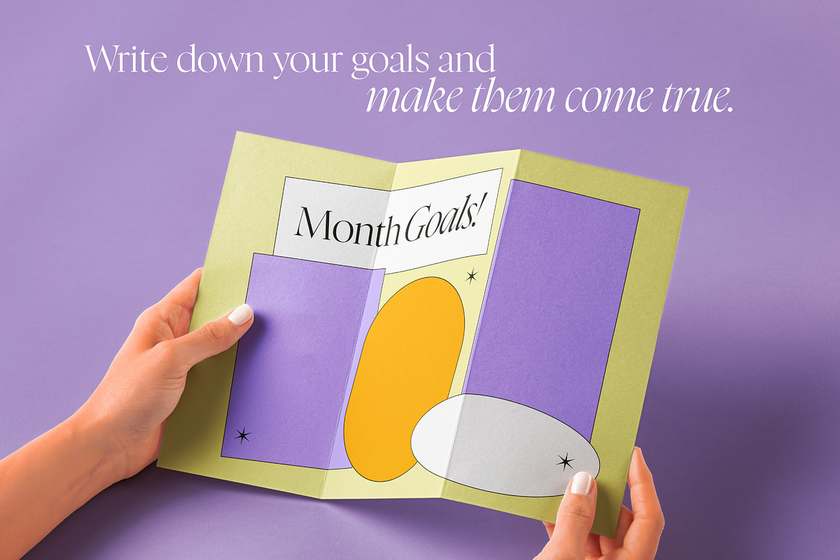 Monthly Planner - April 2024, a Poster Template by Roumec Estudio (Photo 9 of 15)