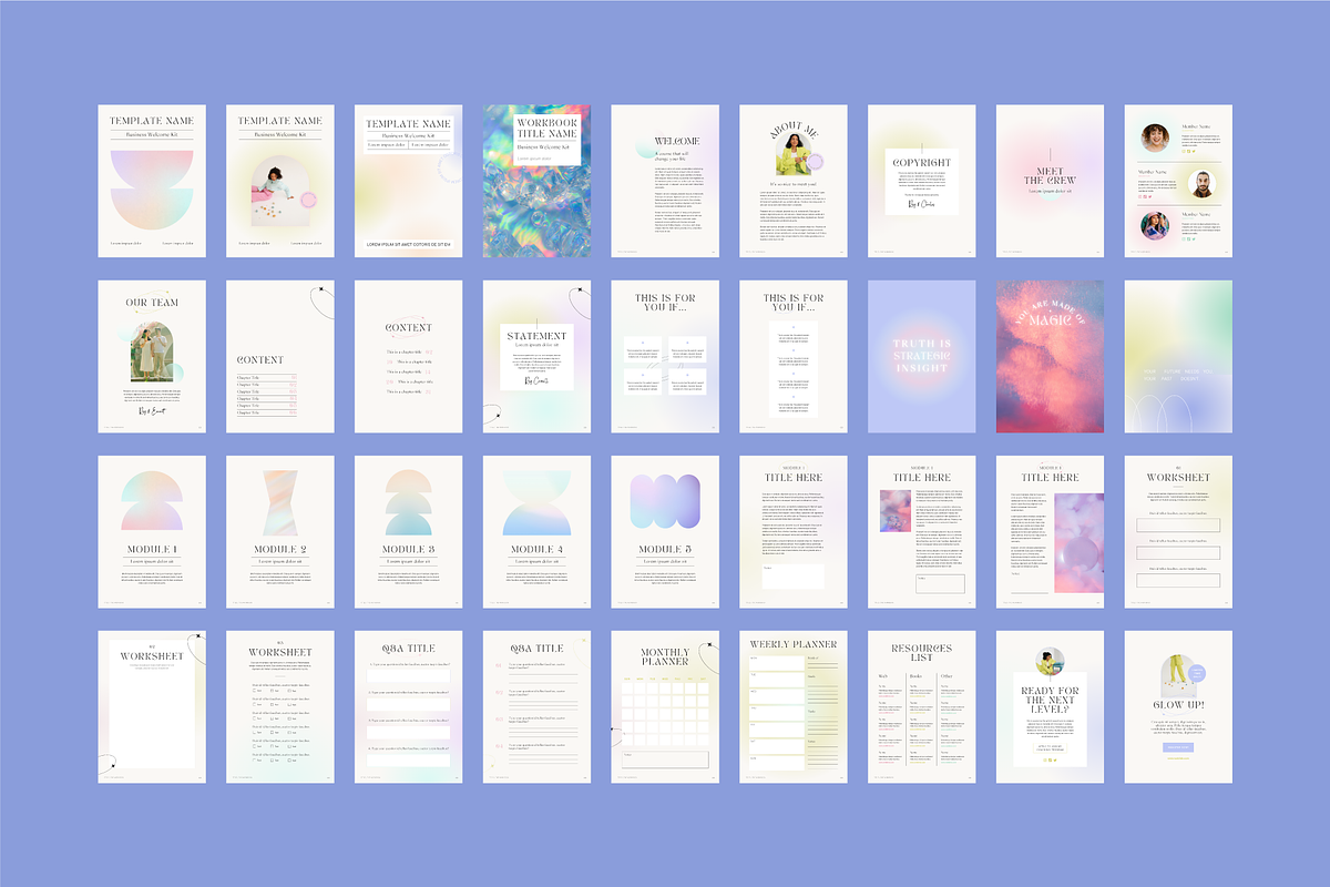 CANVA Workbook & Ebook Template, a Templates & Theme by Cuoco (Photo 15 of 15)