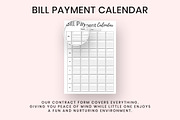 Bill Payment Calendar, a Print Template by Snapybiz (Thumbnail 5 of 10)