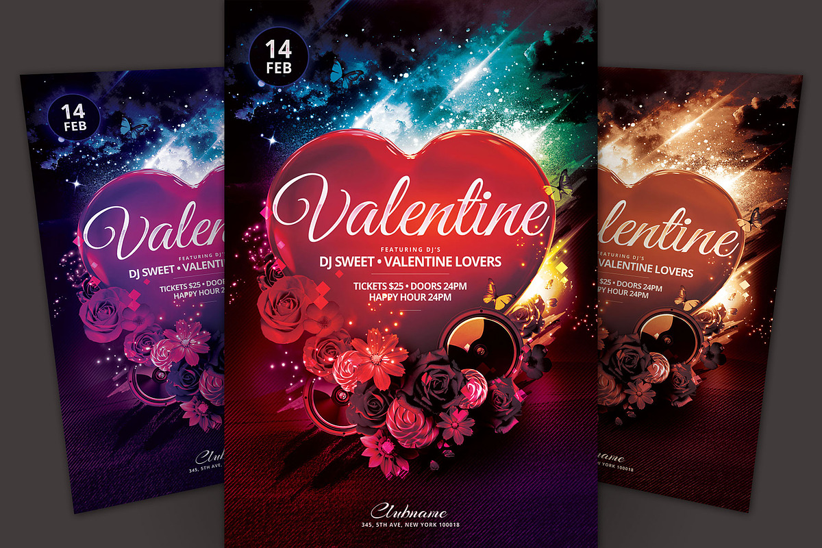 Valentine Flyer, a Flyer Template by styleWish