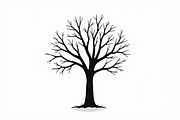 Wild Forest Tree Clipart Set, an Illustration by balal (Thumbnail 13 of 21)