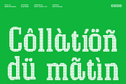 CS Mobster Disco, a Slab Serif Font by Craft Supply Co. (Thumbnail 6 of 8)