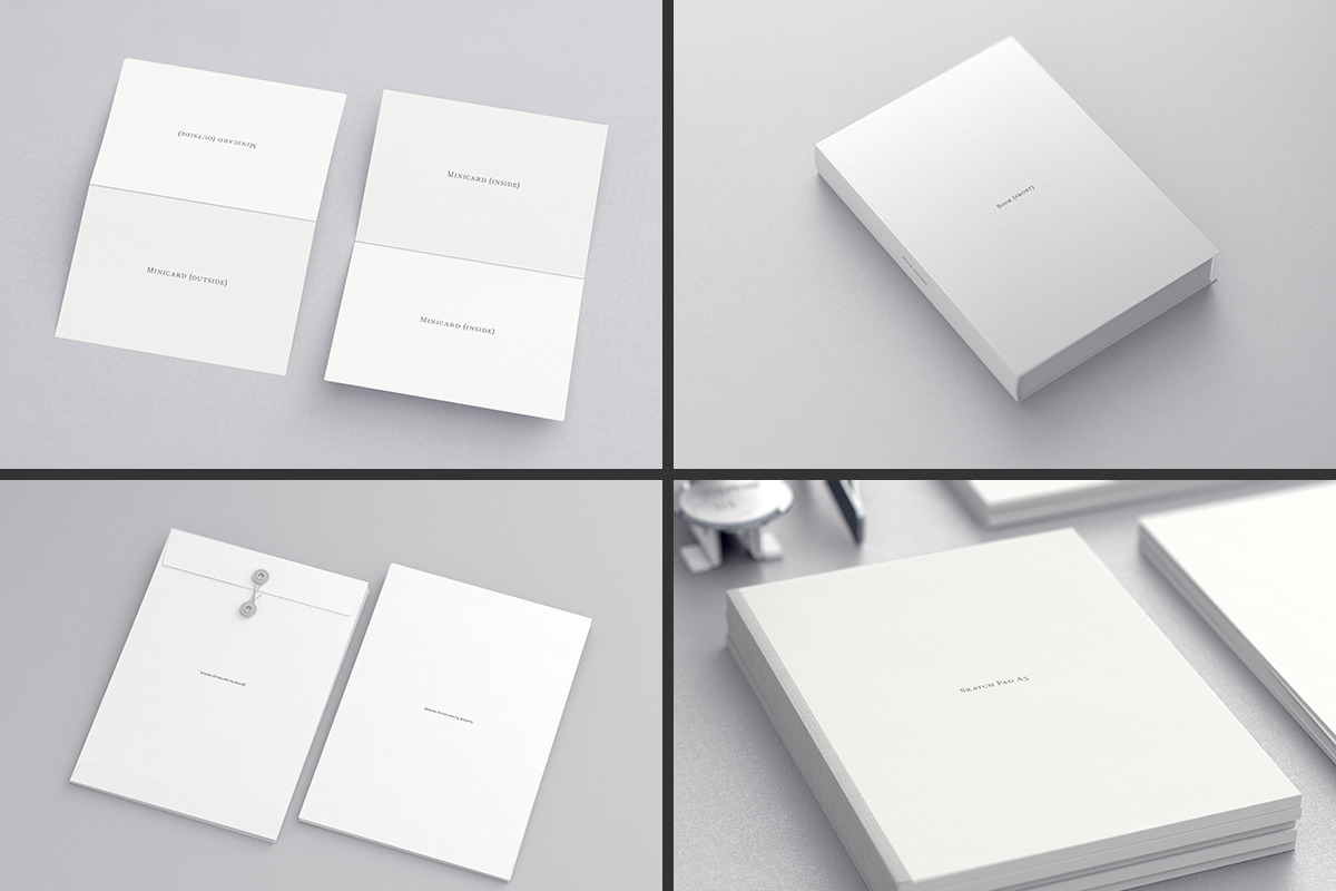PolarWhite Package 03, a Books & Magazine Mockup by JHålands' Digital Goods (Photo 1 of 4)
