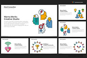 Mixed Graphics PowerPoint Templates, a Presentation Template by Warna Works (Thumbnail 11 of 13)