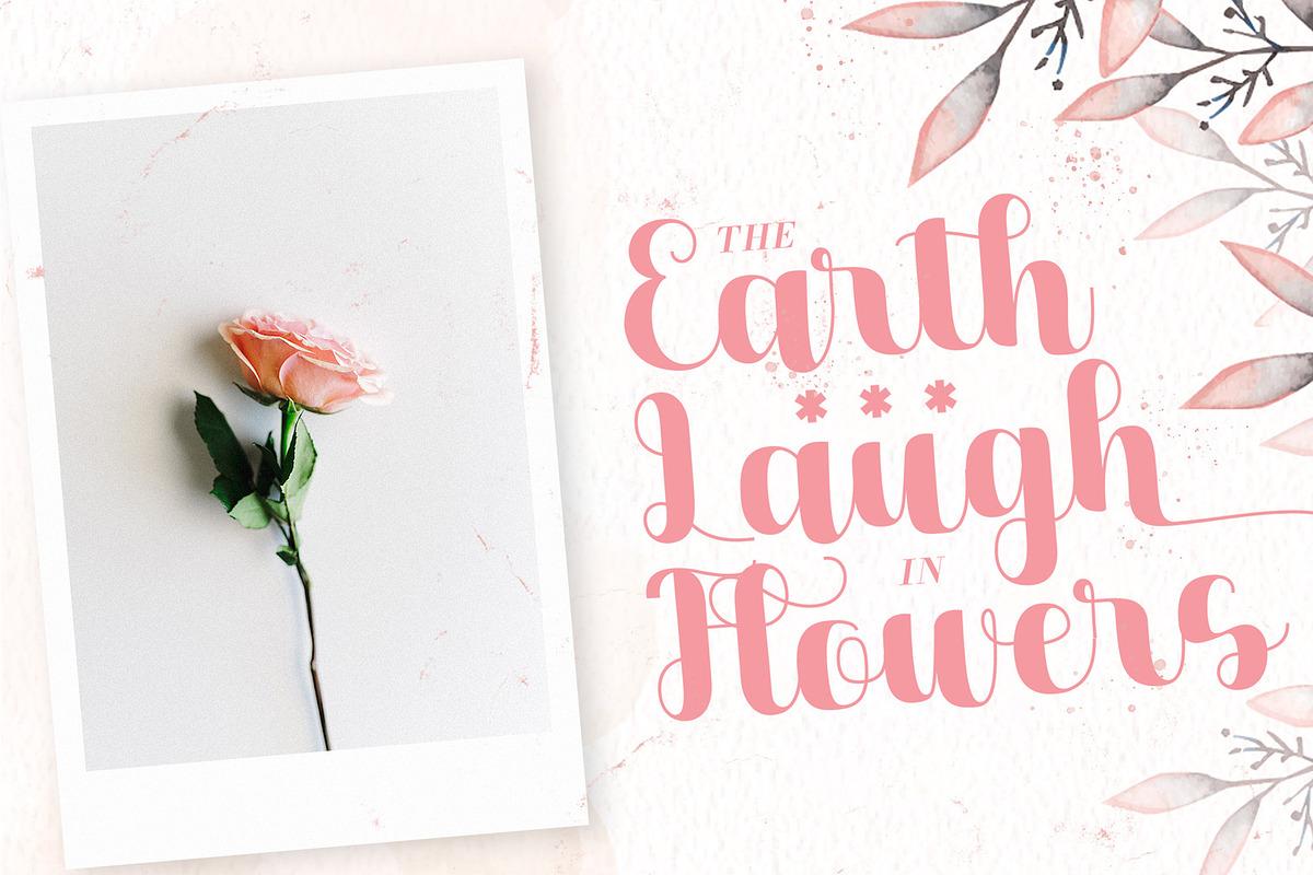 Dilaney - Handwritten Font, a Script Font by StringLabs (Photo 3 of 10)