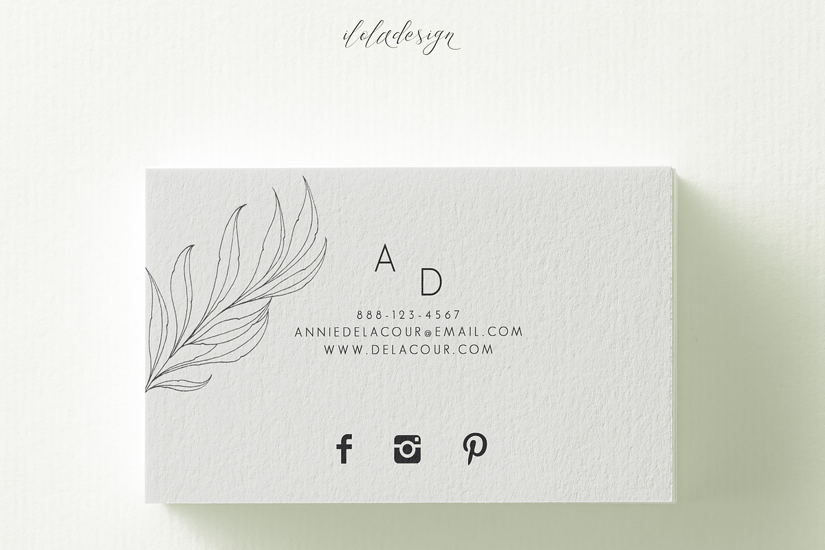Elegant Business Card, a Business Card Template by iloladesign (Photo 2 of 2)