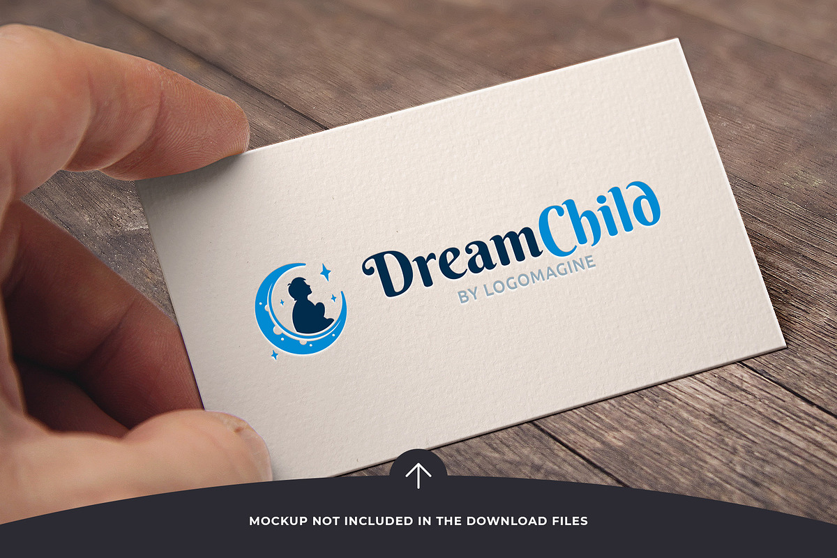 Dream Child - Boy Logo Template, a Branding & Logo Template by LOGOMAGINE (Photo 2 of 16)