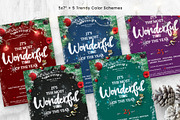 Festive Christmas Flyer Template, a Flyer Template by BrandPacks (Thumbnail 5 of 5)