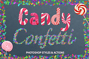 CANDY & CONFETTI Styles Photoshop, a Layer Style Add-On by Alexiva (Thumbnail 1 of 6)