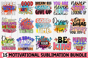 Motivational Sublimation Bundle