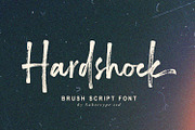 Hardshock - Brush Script Font, a Handwritten Font by Subectype Studio (Thumbnail 1 of 9)