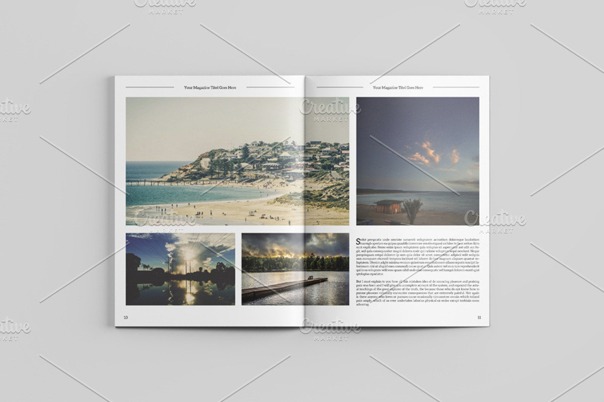 InDesign Multipurpose Magazine -V472, a Magazine Template by Template Shop (Photo 11 of 19)