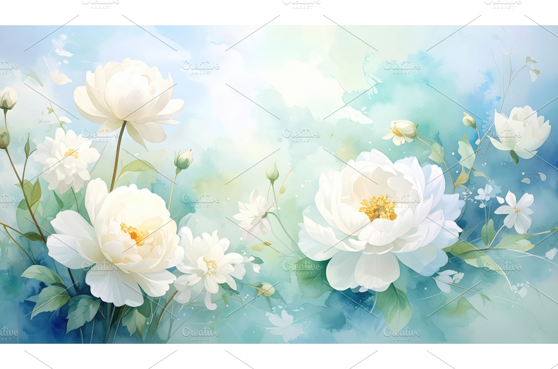Soft watercolor illustration of, a Nature Photo by Igor Tichonow