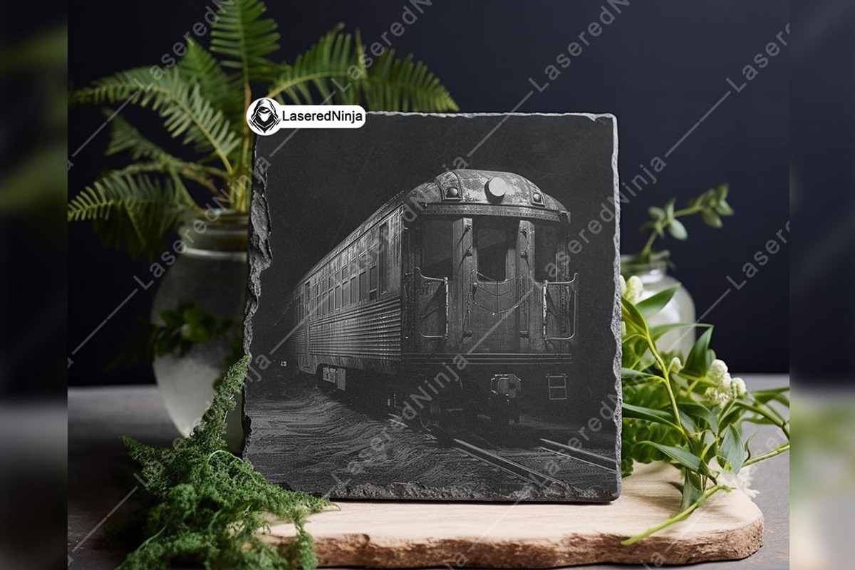 Eerie Train Car Halloween Railroad, a Background Graphic by LaseredNinja (Photo 7 of 7)