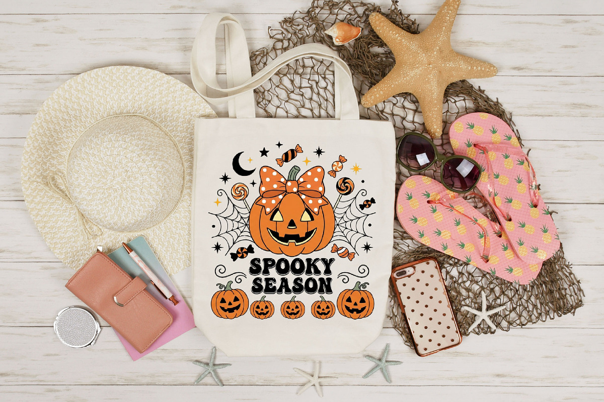 Coquette Bow Pumpkin PNG, a Seasonal Illustration by Designking (Photo 2 of 4)