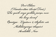 ED Port Blanc - Handwritten Script, a Handwritten Font by Emyself Design (Thumbnail 6 of 10)