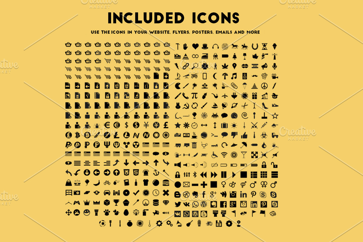 400+ vector icons, an Icon by PixelGlobe (Photo 3 of 4)