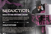 Grunge Dark Presentation Desdemona, a Presentation Template by the little wonder shop (Thumbnail 9 of 15)