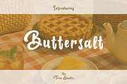 Buttersalt - Handwritten Font, a Font by TrimStudio (Thumbnail 1 of 9)