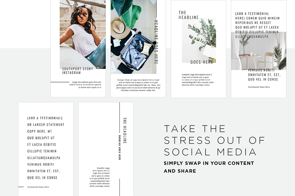 Southport Instagram Stories Template, a Social Media Template by Christie Evenson (Photo 6 of 6)