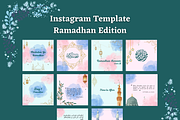 Ramadan Instagram Template, a Social Media Template by DesignTreasureID (Thumbnail 1 of 3)