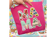 Crochet Yarn Mama Png Floral Mama Pn, an Illustration by Designking (Thumbnail 6 of 6)