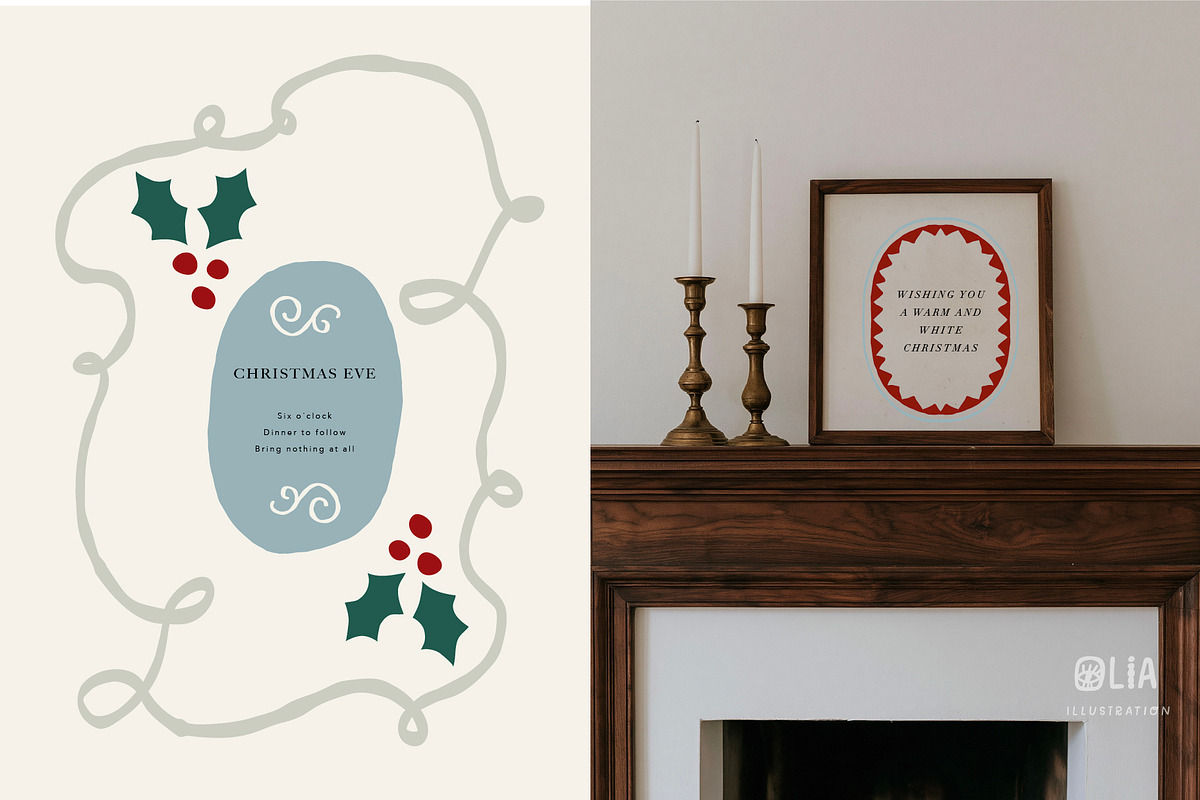 170+ Whimsical Frames & Bows, a Decorative Illustration by Olia (Photo 3 of 20)