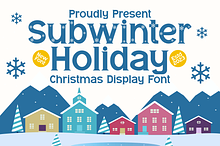 Subwinter Holiday Font