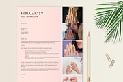 Nail Technician Resume Template, a Resume Template by Stanin Studio (Thumbnail 5 of 10)