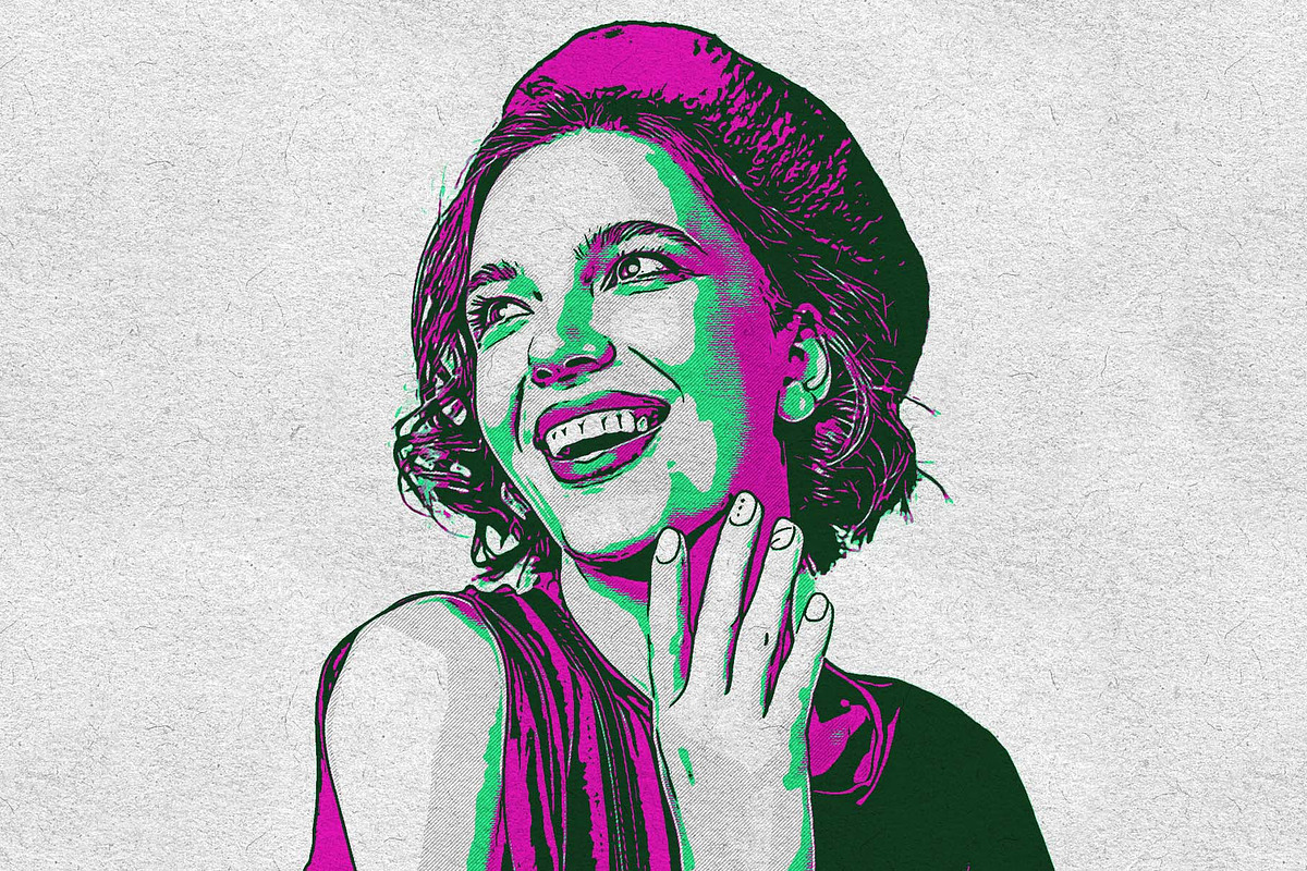 Vector Creator Photoshop Action, an Action Add-On by Photoshop Action (Photo 12 of 15)