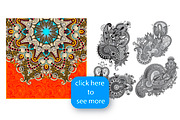 314 PAISLEY DESIGN, a Pattern Graphic by karakotsya (Thumbnail 2 of 33)