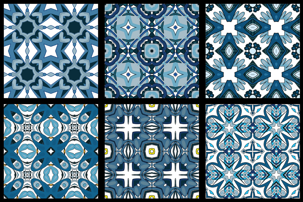 Set 116 - 6 Seamless Patterns, a Pattern Graphic by Little Bird (Photo 5 of 6)