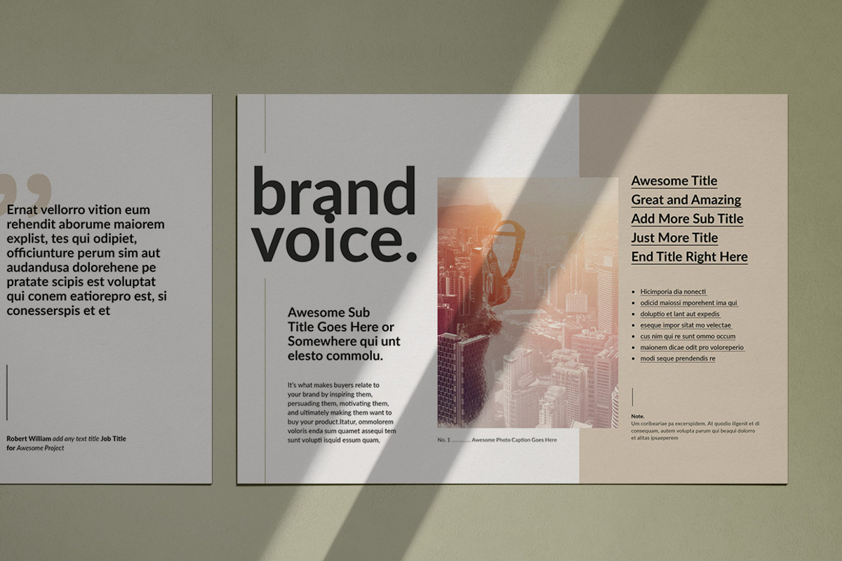 Brand Strategy Layout Template, a Brochure Template by broluthfi (Photo 6 of 7)