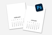 2027 Editable Calendar Template, a Poster Template by DesignStudioTeti (Thumbnail 1 of 9)